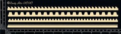 Dusty Attic Chipboard 3×12 – Gear Edge Borders, DA2866
