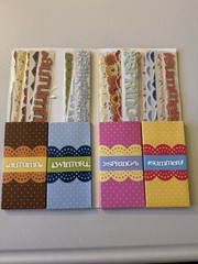 3 Birds Design Studios Paper Trails 80 Die Cut Cardstock Borders Seasons 12”