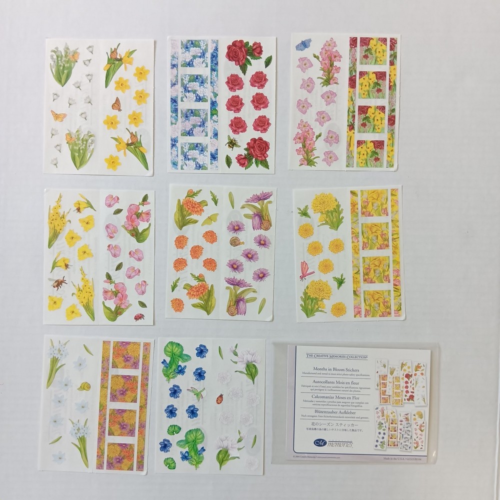 Creative Memories Months In Bloom – 16 Studio Strips