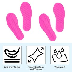 8 Pairs Feet Markers for Classroom Plastic Floor Foot Shaped Markers Pink