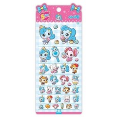 Catch! Teenieping Season 4 5-Size Stickers – Shashaping Jelly Stickers &Memo Pad