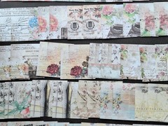 200 Pc Ephemera Petite 2 3/4 X 2 3/4 Dec Garden Series Floral Paper Pack Pack A