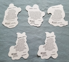 Vintage Lot of 5 Disney Babies Vending Machine Sandylion Stickers Mickey Minnie