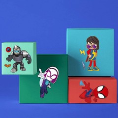 Cute Superhero Stickers for Teen, 36 Sheets, Make Your Own Movie Theme, Make …