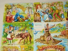 PZB Germany Classic Children’s Story Book Paper Scrap Reproduction