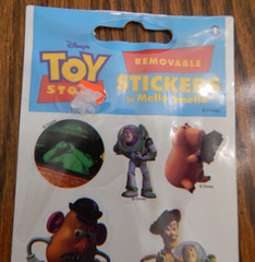 TOY STORY Removable Stickers Disney Pixar Mello Smello Prismatic 1995 Vtg Lot/3