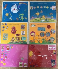 Greatest Sticker Album Ever My Out Of This World Collection 80’s Hallmark Books