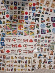 Vintage Lot of 1999-2003 Highlights for Children Holiday Stickers 80 Full Pages