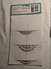 6 Packs Stickers Die Cut Paper Ephemera Wood Vellum New Scrapbooking Card Making