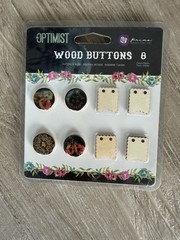 NEW – Prima Marketing Optimist Collection Scrapbook Paper & Embellishments