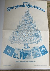 1984 SCHOLASTIC vintage sticker sheets (4) LARGE Christmas theme John O’Brien