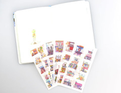 (Pack of 2) Japanese Style Washi Stickers for Scrapbooking – Cute Grocery Store