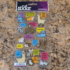 Sticko Scrapbooking Stickers Theme Packs, Mixed Themes Assorted, Multicolor