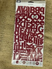 Cloud 9 Design Provo Craft Colorbok Cardstock Letter Number Stickers Lot 42-1513
