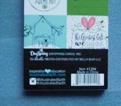 Journaling Bible Tip-Ins by illustrated Faith Christmas Designs 24 pcs Item 1394