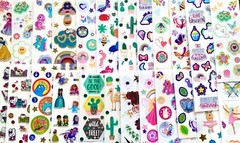 Mxd Girl Boy characters animals Fun Pk Marvel Disney Transformers, 199+ STICKERS