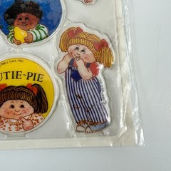 Vintage Cabbage Patch Kids Stick-Ons Puffy Stickers 1983 Diamond Toymakers NEW