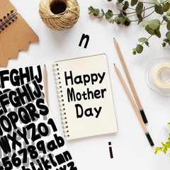 Letter Sticker 1.5 Inch,16 Sheets Alphabet Stickers,Vinyl Self Adhesive Water…