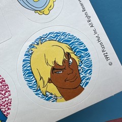 Vintage 90s Pizza Hut Promotional Pirates of Dark Water Sticker Sheet 1992