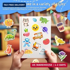 800 Stickers for Kids, Cute Stickers for Kids Classroom, Including Dinosaur,Anim