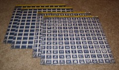 Reminisce 12×12 Double Sided Cardstock Paper(4) ~ Road Signs…..Travel Icons