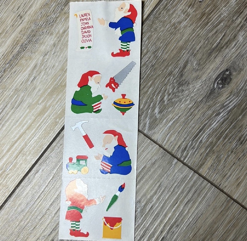 Mrs. Grossman’s Stickers Christmas Elves