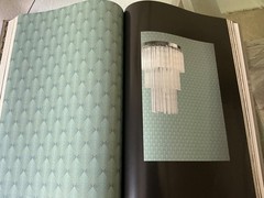 ANTONINA VELLA ART DECO WALLPAPER SAMPLE BOOK/ PAPER CRAFTS