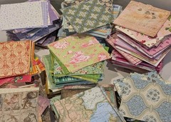 50 Pc. Mixed Lot Scrapbook Paper Cardstock Card Making Junk Journal Collage