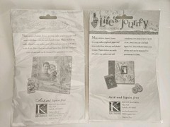 K&Company LIFES JOURNEY Frames, Stamps, Stickers, 3D Embellishments, Dimensional