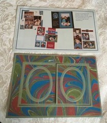 CREATIVE MEMORIES MULTI COLOR OVAL PICTURE FRAMES STICKERS KIT Reversible *