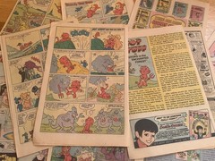 20 Page Casper & Wendy Vintage Comics Paper Pack – scrapbooking ephemera