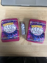 Custom Mylar Bag UV Printed Labels/Sticker (3.5G, 7G, Ib) Send Us Your Design