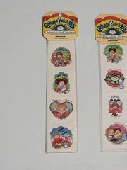 Cabbage Patch Kids Scratch ‘N Sniff Stickers VTG 1983 ** Lot of 4 **