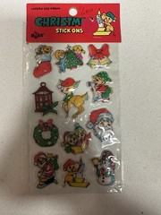 Russ Multicolor Stick Ons Stickers Holiday Christmas Scrapbooking Lot