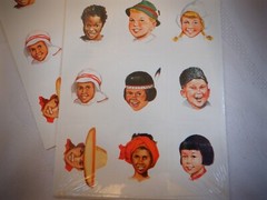 45 Stickers Self-Adhesive Children World Scripture Press New Sealed Package