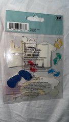 RARE Jolees Boutique Toddler Boy Scrapbooking Stickers Toys Clothes