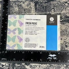 Creative Memories FRESH PICKS Slide-In Pack 12 Vertical 4″x6″ Double Sided