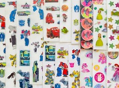 575+ Stickers Mxd Themes, Cat In the Hat, Mickey Mouse, Bluey, Disney Themes +