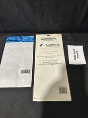 Creative Imaginations Seaworld Adventure Parks Epoxy Sticker Set two packs