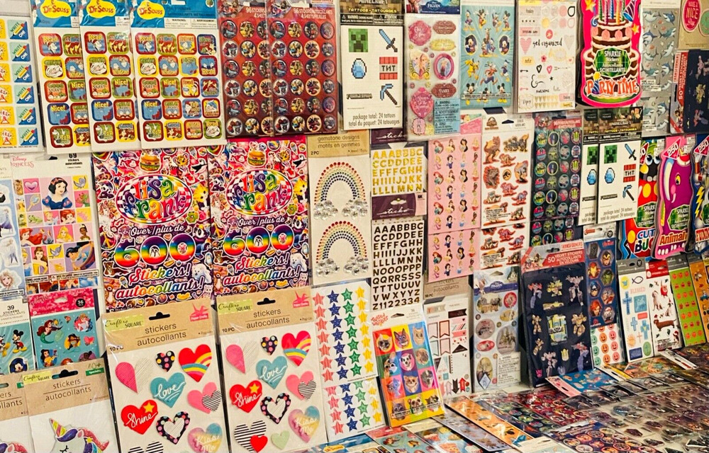 MEGA Bundle Sticker Planner Craft Scrapbook NOVELTY Variety Themes | 1099+ Pcs.