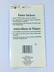 American Greetings Easter Bunny Chick Stickers 4 Pages Forget Me Not VTG 90’S+++
