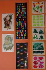 Sandylion Vintage Sticker Lot 30 Mods Prismatic Glitter Mylar Vintage 90s