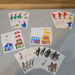 Vintage Christmas Sticker Lot – Sandylion, Mrs. Grossman’s, Provo Craft