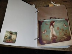 Vintage Travel Junk Journal Scrapbook USA Seller