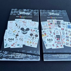Happy Planner Disney Mickey Minnie Mouse Sticker 2 Sets 244 & 582 Pcs Scrapbook