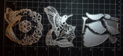 Hummingbird bird metal cutting dies cut machine cutter die