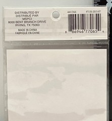 Recollections Christmas Winter Frost Snowflake Stickers 9 Pieces 44126697150