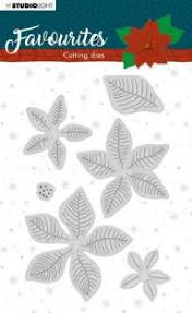 STUDIO LIGHT – METAL CUTTING DIES – POINSETTIA #1