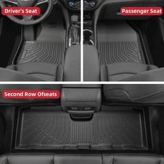 Floor Mats for GMC Terrain & Chevy Equinox 2018-2024 (Excludes EV) – Custom F…