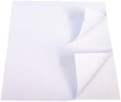 Durable Rectangular Half-sheet Labels – 1000 Total – Inkjet & Laser Compatible